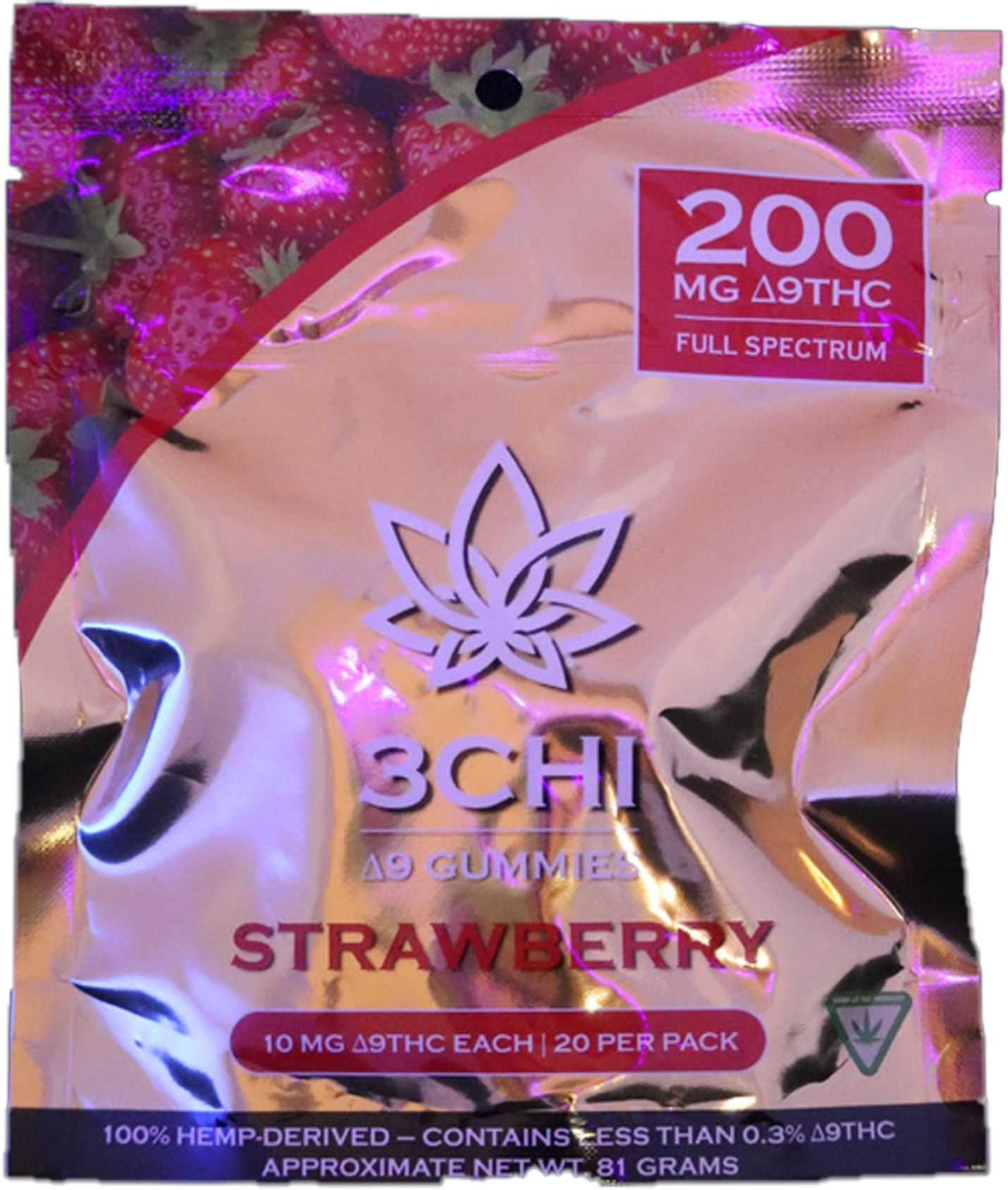 3Chi-Strawberry-Delta-9-Gummies