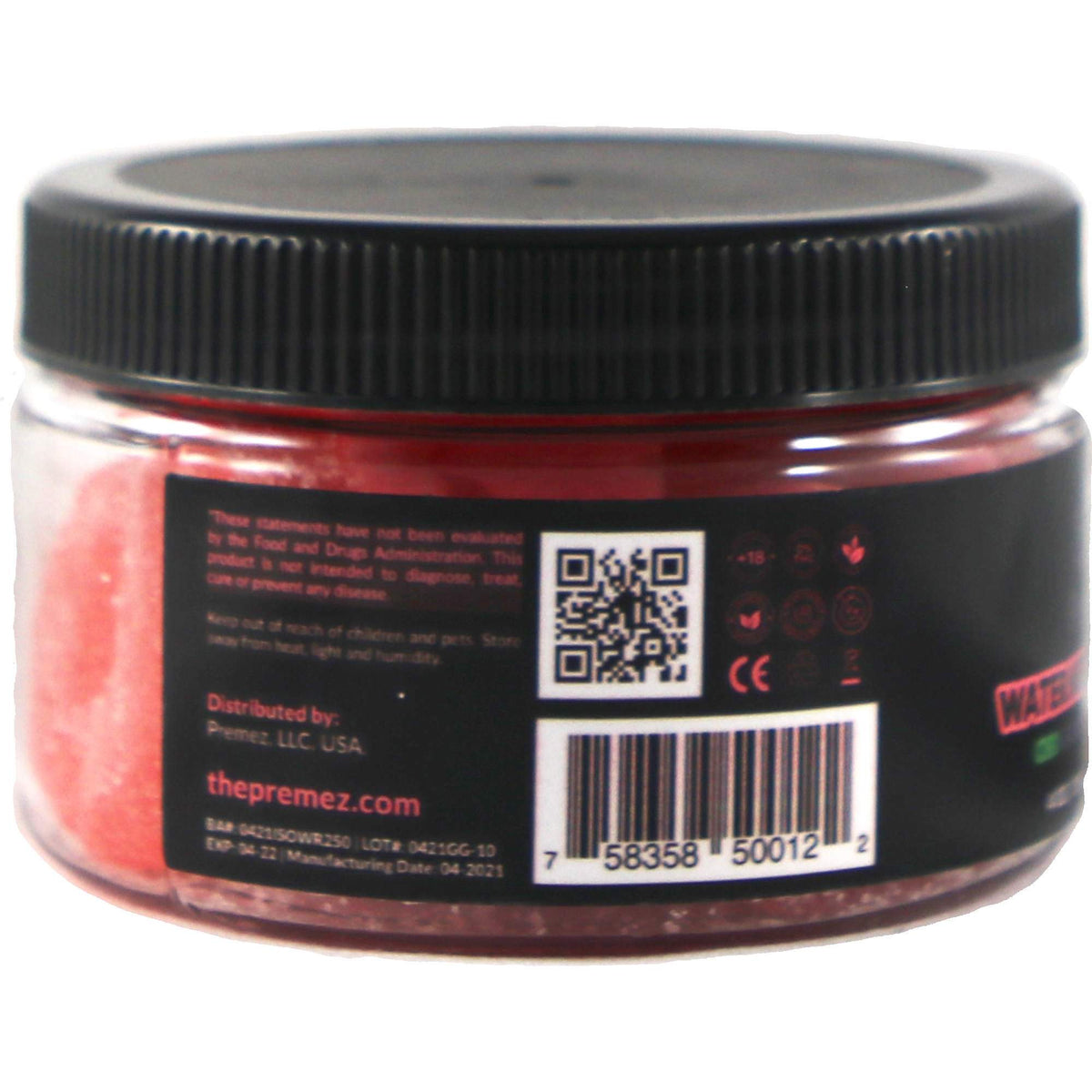 Watermelon Rings PremeZ CBD Gummies Jars